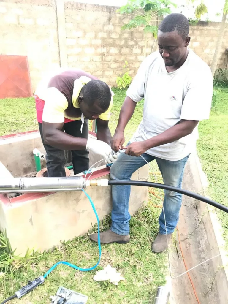 Ripristinato il pozzo